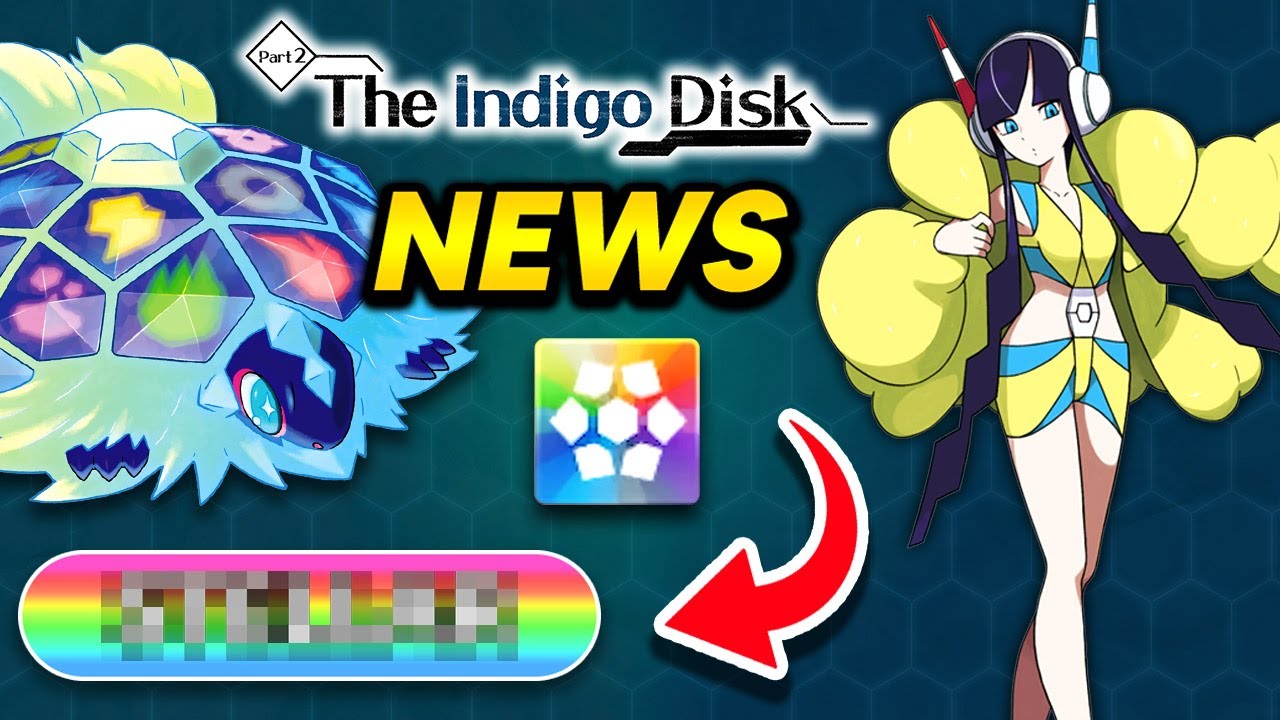 19th Type NAME, Legendaries Leaked, Unova Tease & More! | Pokemon Indigo Disk LEAKS [Rumor]