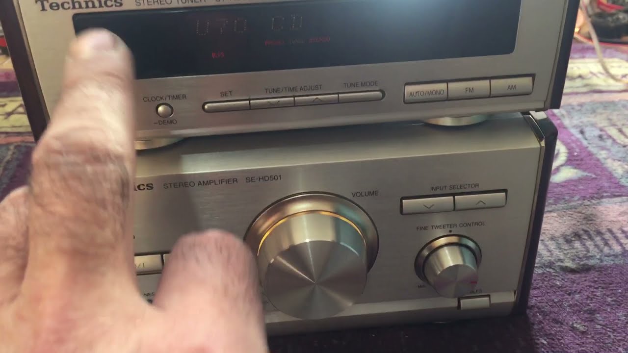 Telefunken 1M vs Technics SE-Hd501.Сравнение звука сFM