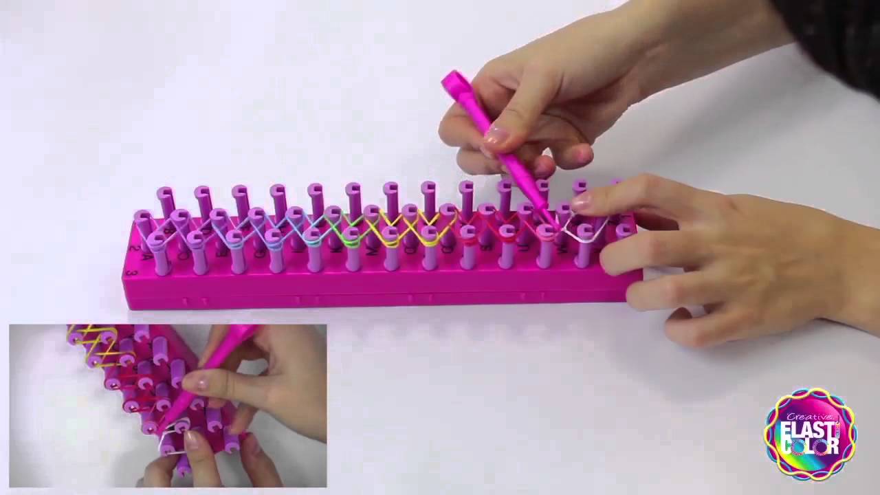 Catenella: tutorial braccialetto Elasticolor