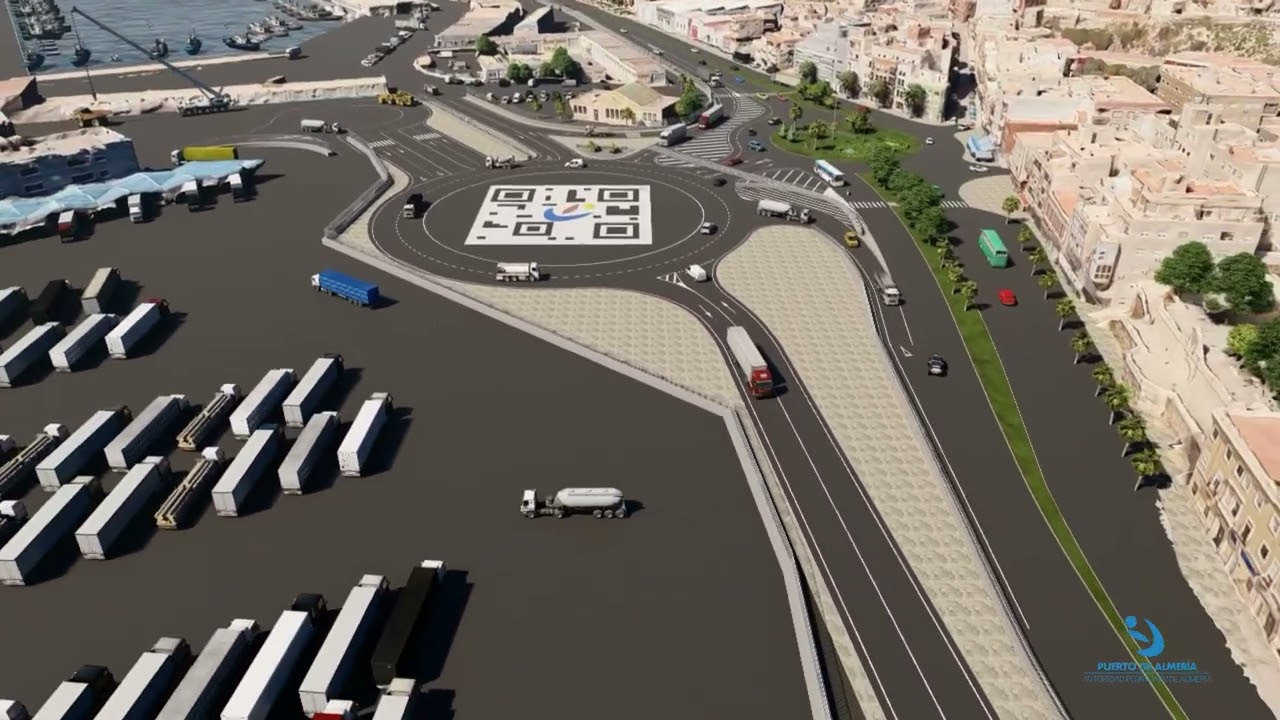 Proyecto de acceso directo al Puerto de Almería desde la N-340a y reordenación de viales internos