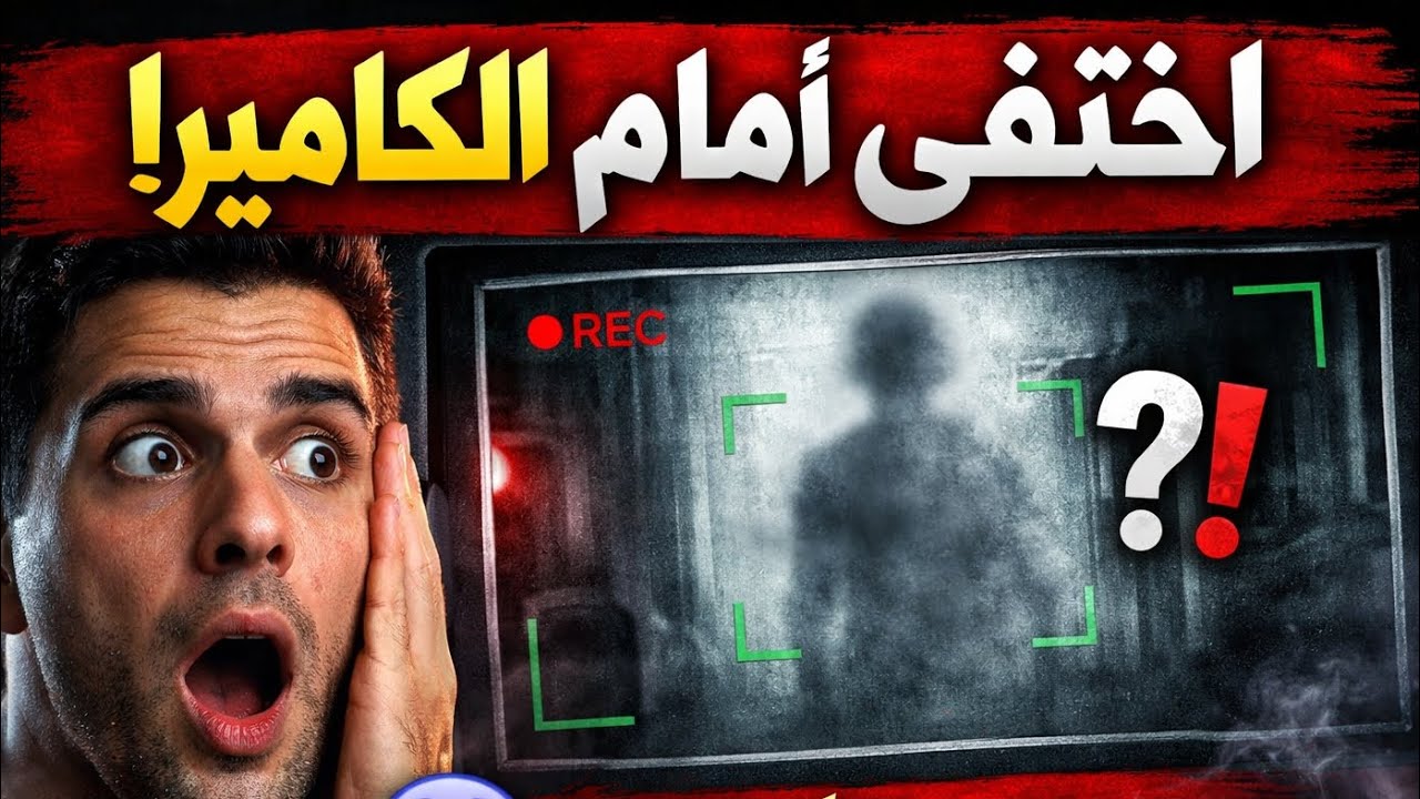 شخص يختفي أمام الكاميرات… وما حدث بعدها مرعب 😱