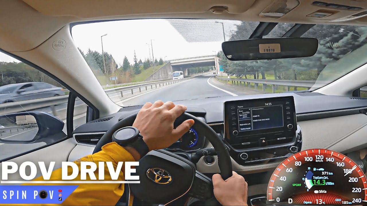 2022 TOYOTA COROLLA 1.5 FLAME - POV Test Drive