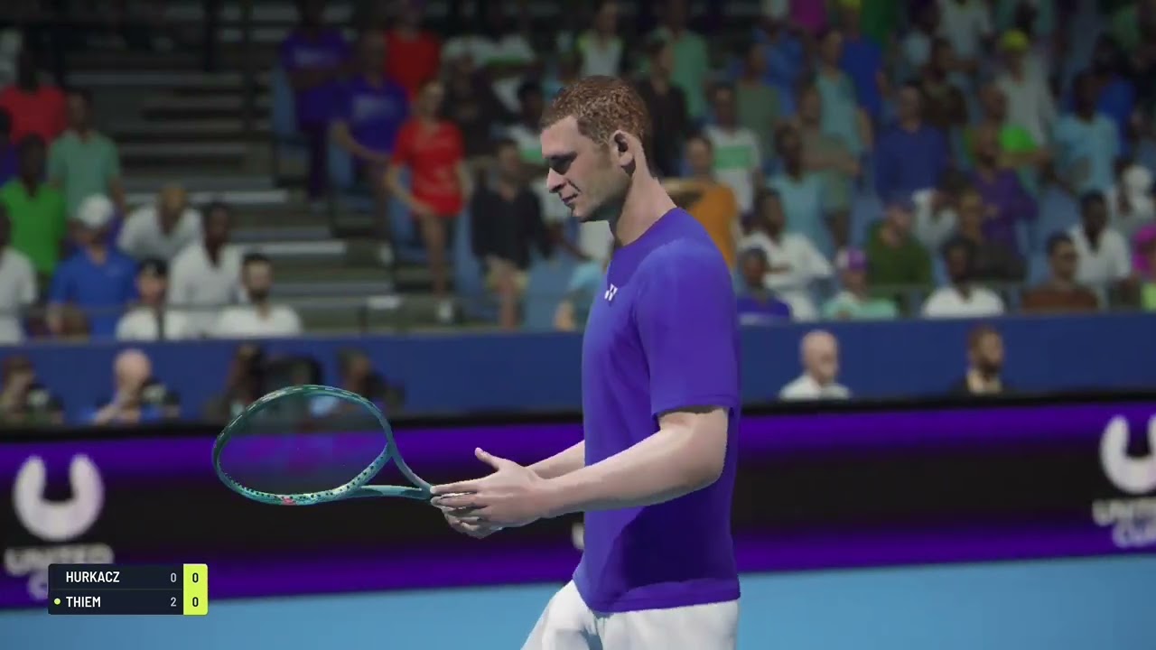 Hurkacz vs Thiem - United Cup - Semi Finals