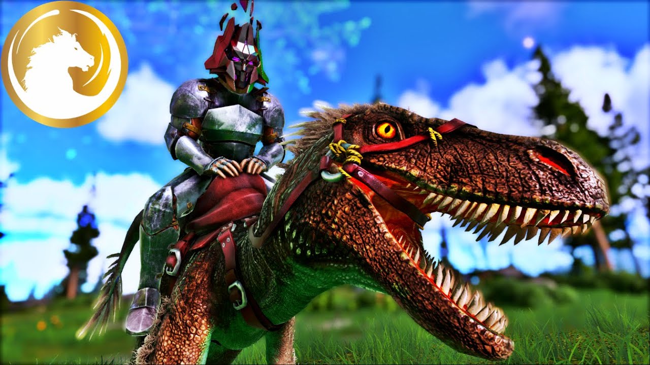 Ark Youtuber savaşları 696 Seviye Raptor I ARK Survival Evolved Ragnarok Youtuberler ile S2B2