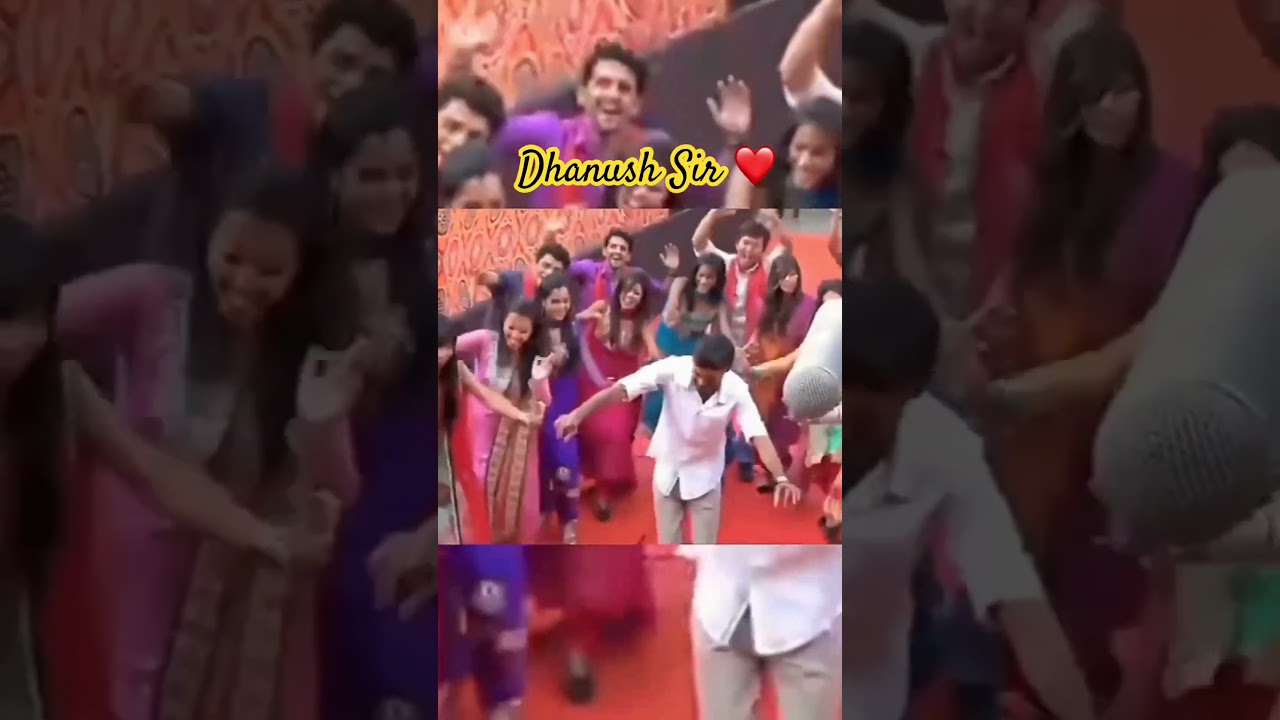 Dhanush Sir Dance&hellip;❤️ #dhanush #south #tollywood #dhanushwhatsappstatus #shorts