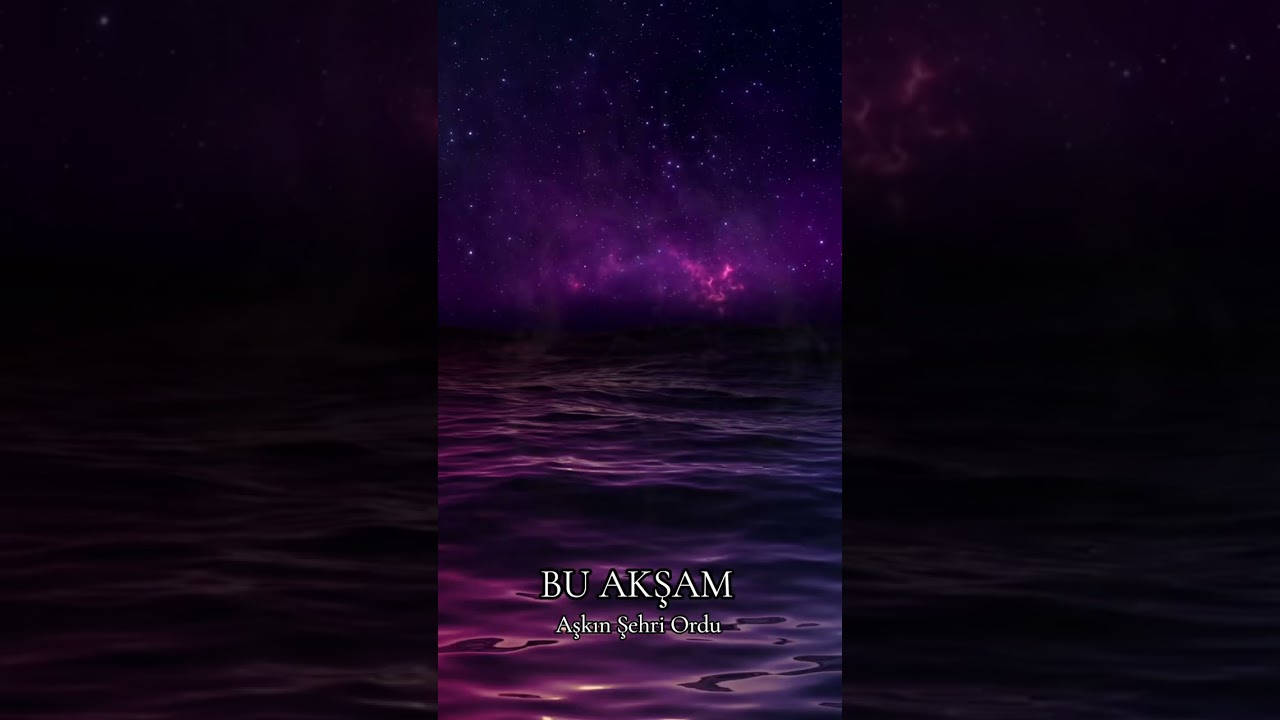 Bu Akşam şarkı