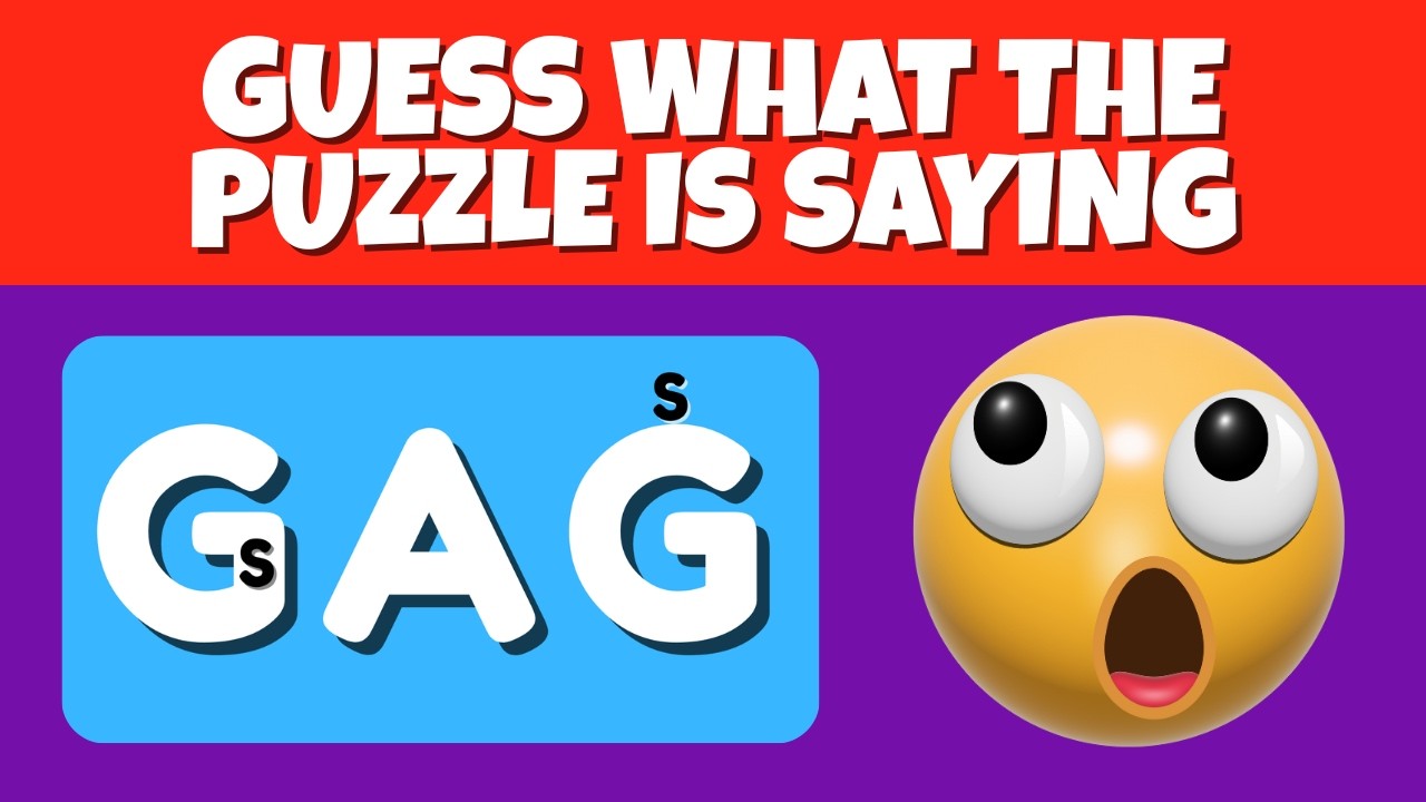 Guess What the Puzzle Is Saying | 40 Brain-Twisting Challenges