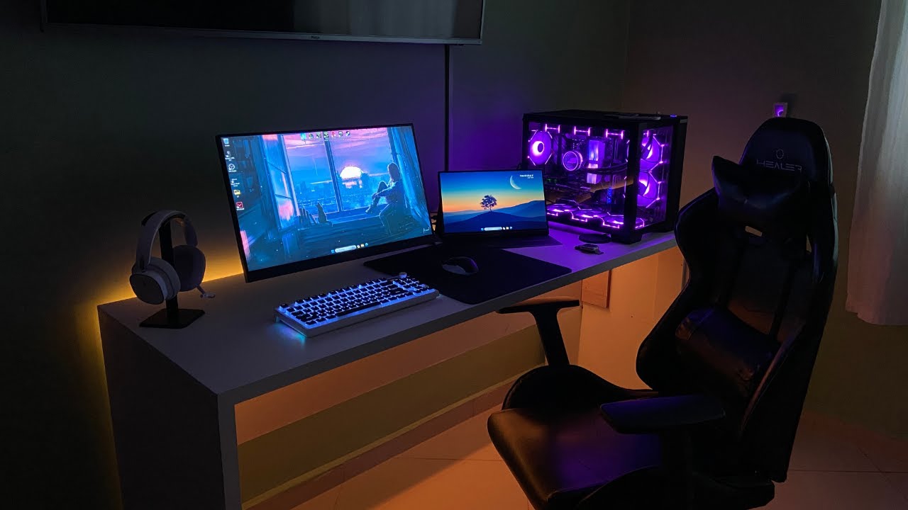 Meu Setup Gamer 2024!! (SONHO REALIZADO)