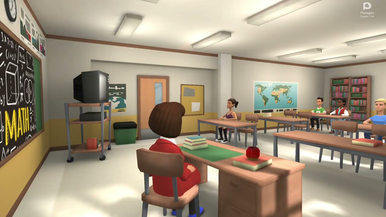 my fake girl clone misbehaves at school/grounded