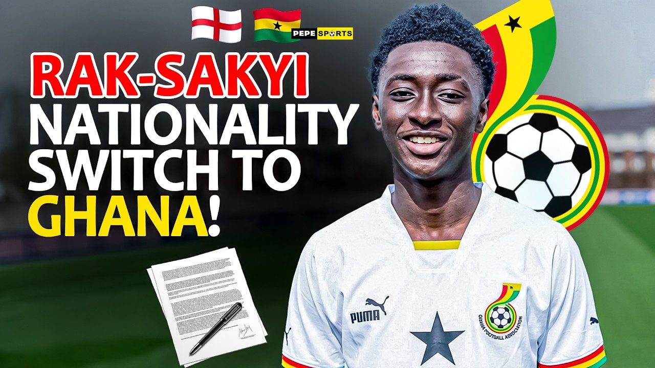 CONFIRMED 🔥 GFA  CONFIRMS BLACK STARS 🇧🇴NATIONALITY SWITCH RUMOURS OF WINGER JESURAN RAK-SAKYI