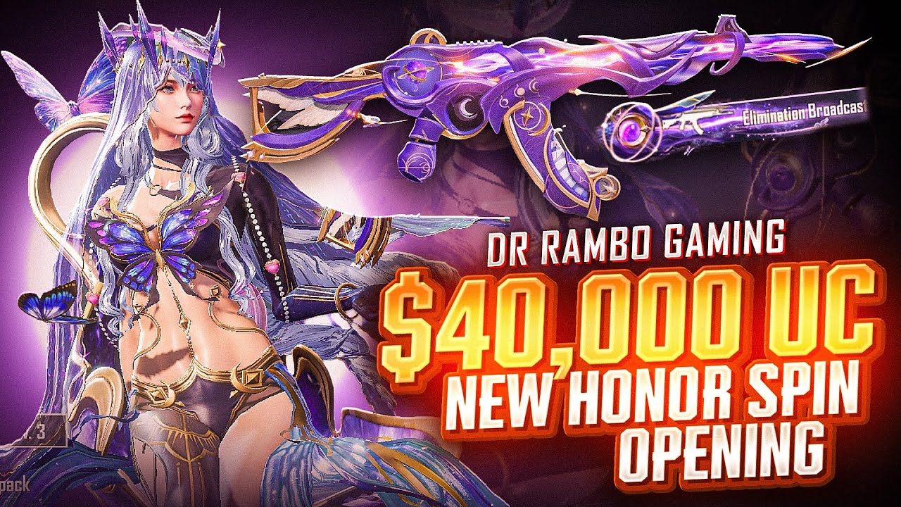 PUBG Mobile The Hermit’s Blessing Honor Lucky Spin Opening 😍🔥 || Rambo