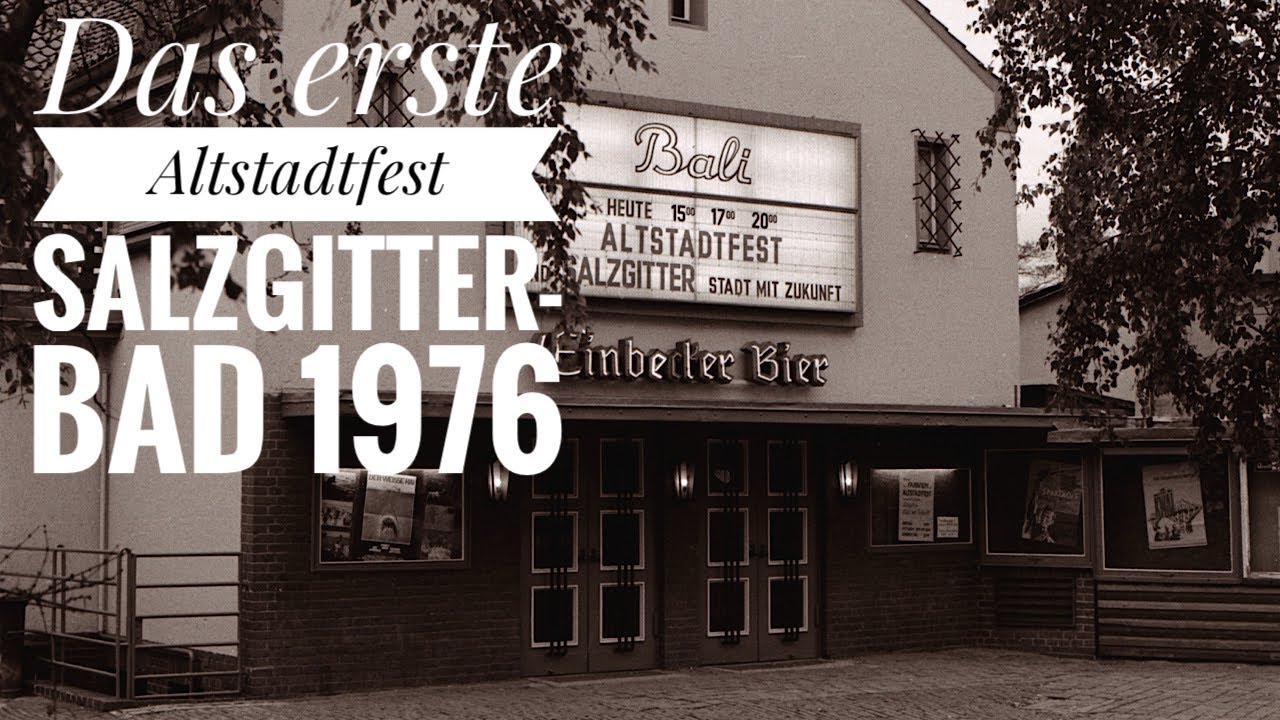 Erste Altstadtfest Salzgitter-Bad 1976