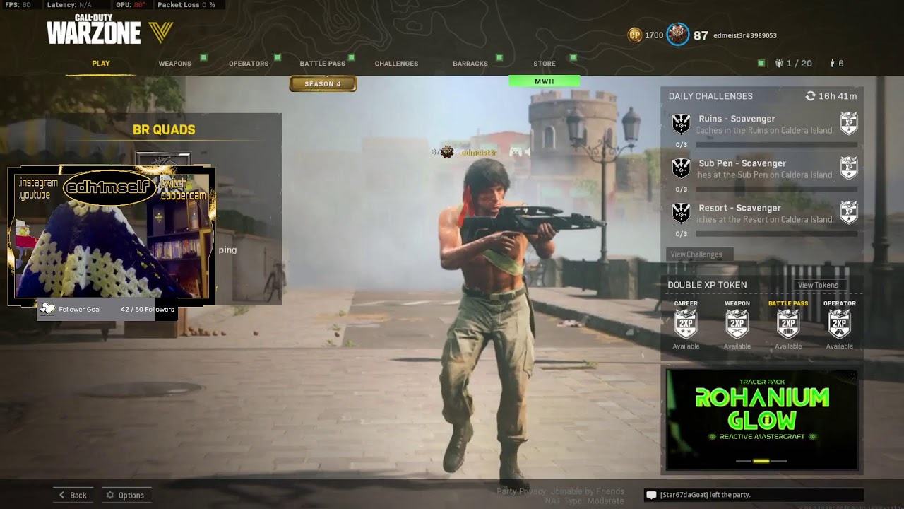 Warzone | Crossbow | Knife | Bestg Fortunes Keep Class