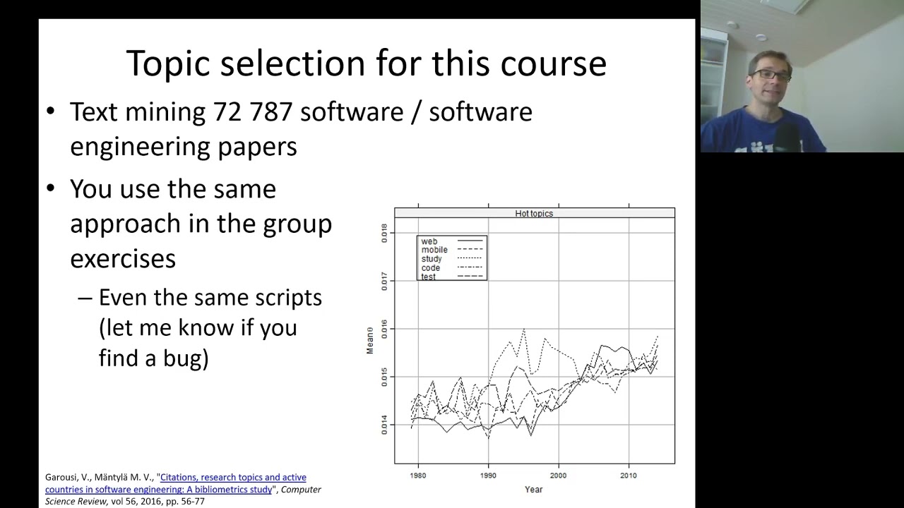 1 - Industrial and Case Studies in Software Engineering