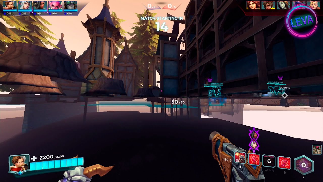 Paladins: Corvus (Siege, Timber Mill) Gameplay (No Commentary) [1080p60FPS] PC