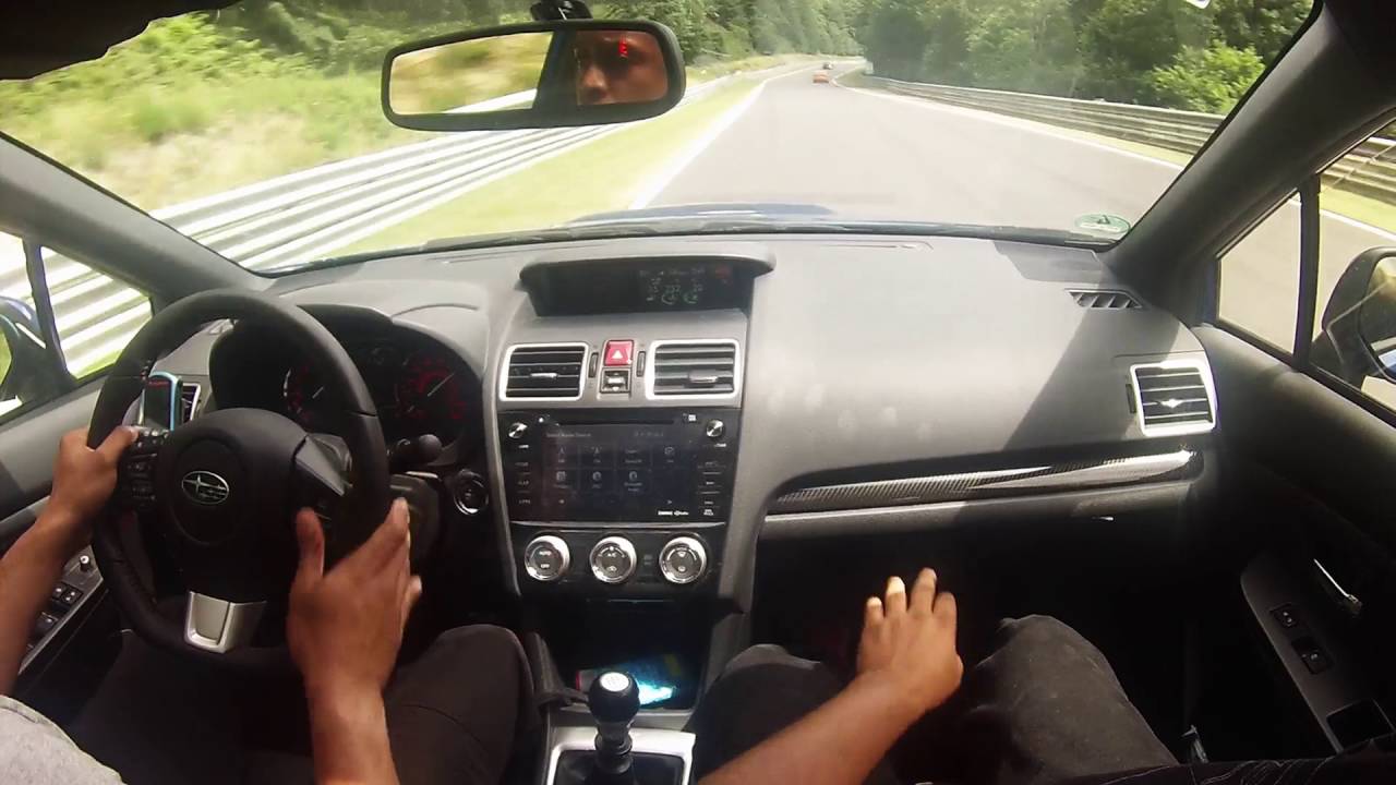 Surbru WRX Chases Down 15  Cars in 1 Lap @ Nurburgnring