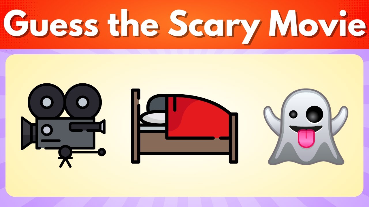 Guess the Scary Movies by Emojis | Horror Movie Emoji Quiz