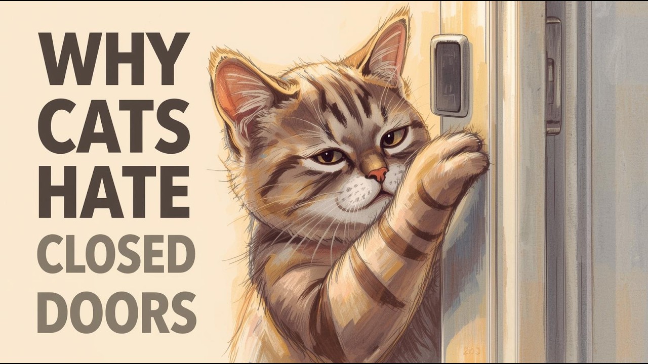 If Your Cat Freaks Out at Closed Doors, THIS Is Why