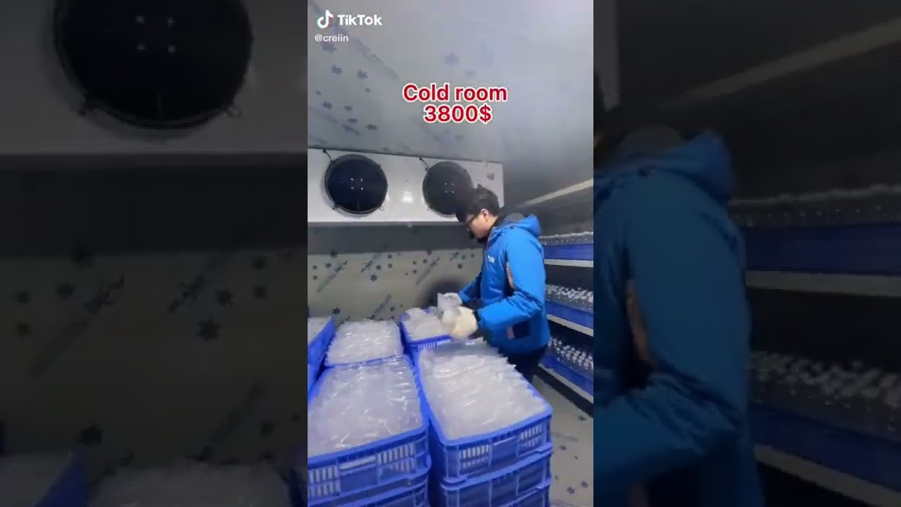 Cold Room to Freeze Ice