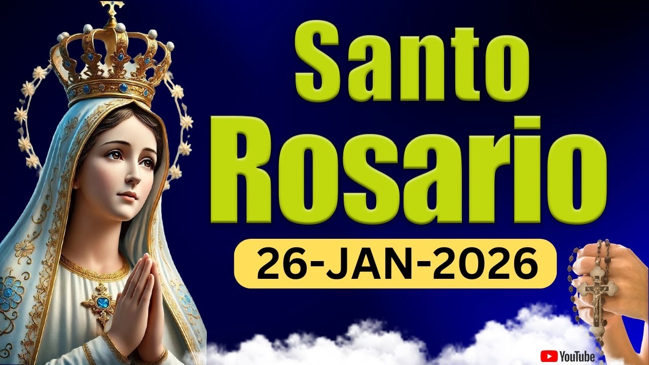 Святой Розарий 🙏🏻Понедельник🙏🏻26 января 2026 г.🙏🏻 Радостные тайны Святого Розария 🙏🏻 Итальянский ...