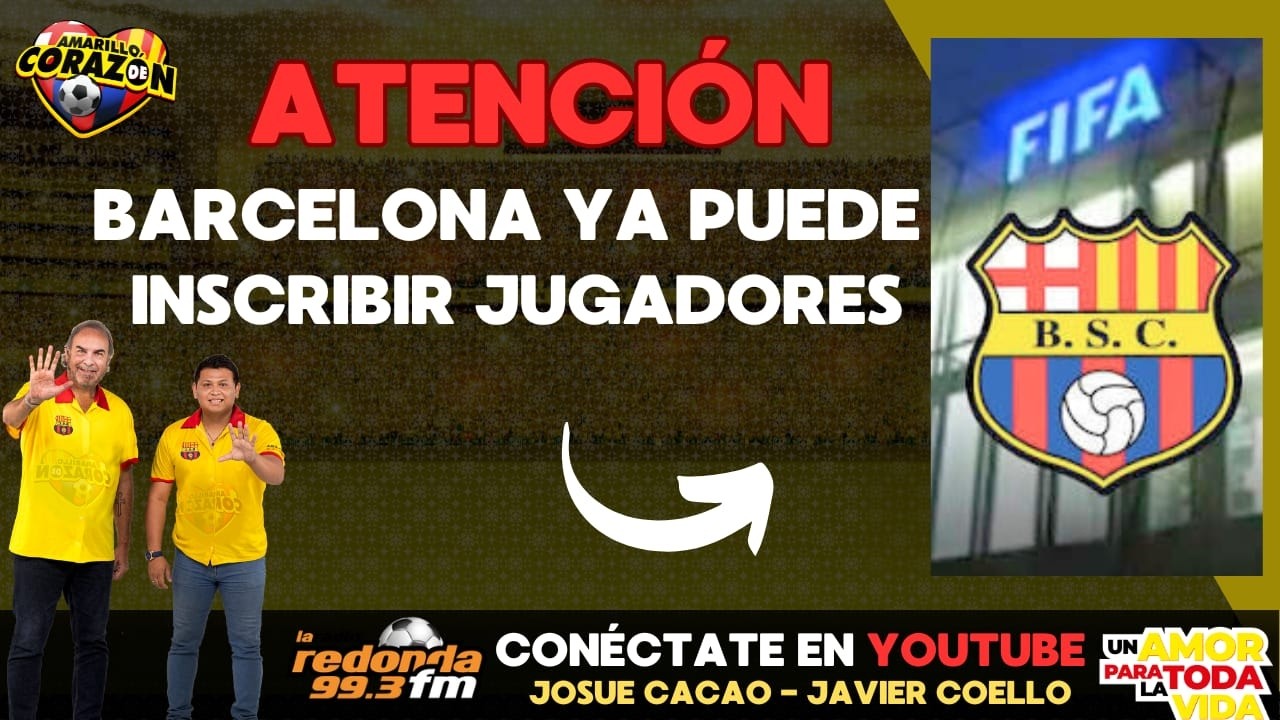 🔴 EN VIVO /  ATENCIÓN BARCELONA YA PUEDE INSCRIBIR JUGADORES  /  10 DE FEBRERO 2026