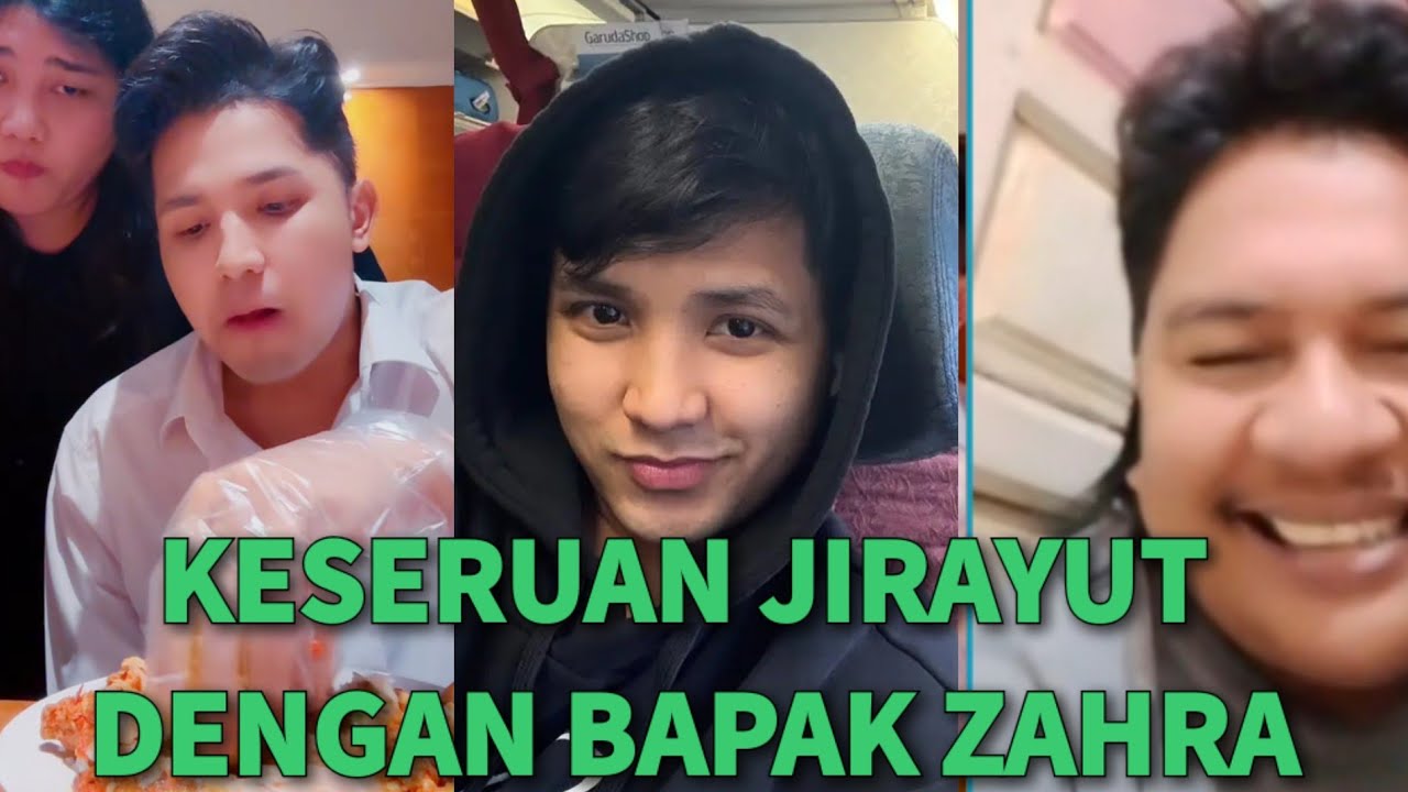 MELEDAK HEBOH!🔥KESERUAN JIRAYUT DAN BAPAK ZAHRA SAAT SEDANG LIVE BAHAS HAL BERIKUT