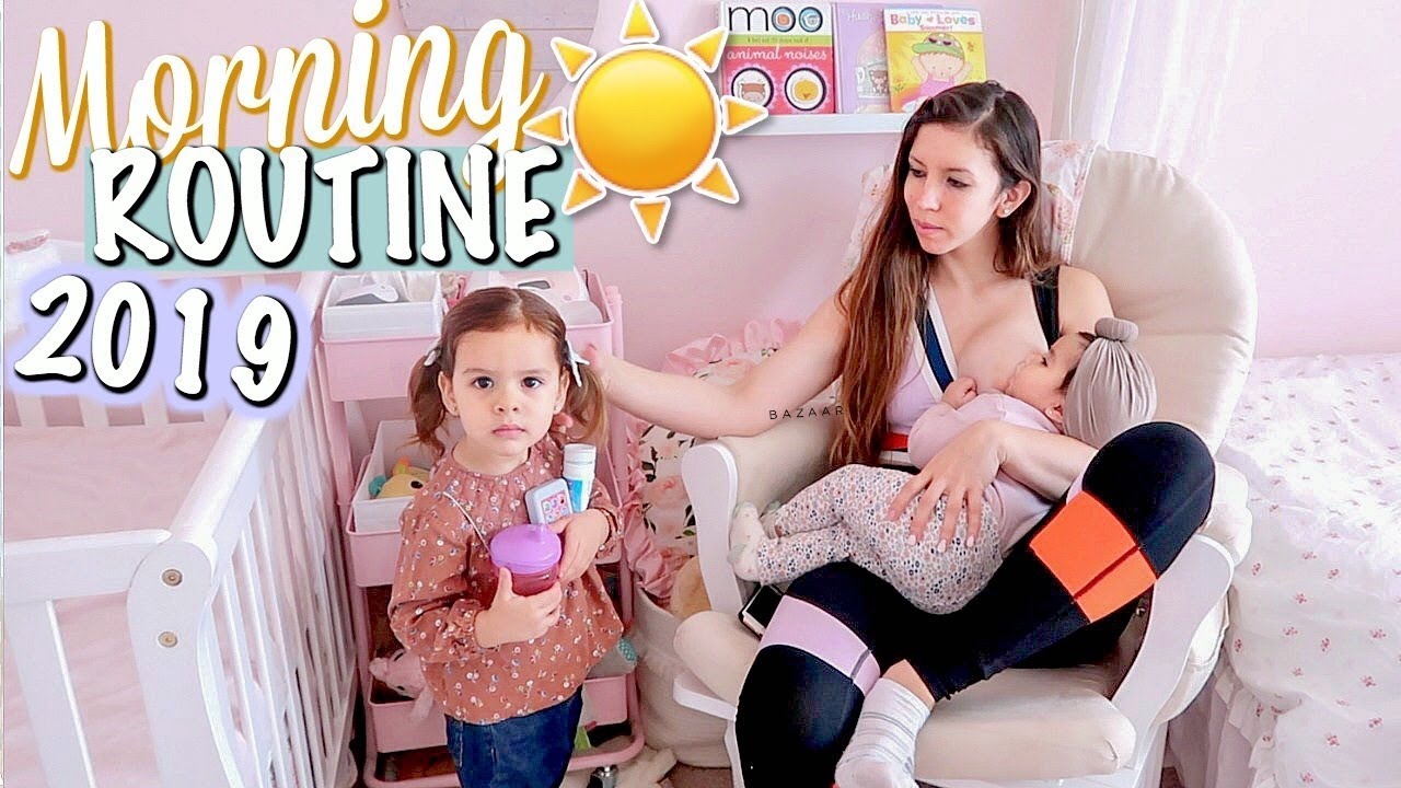 Утренняя рутина для мам 2019 (для малышей и малышей)