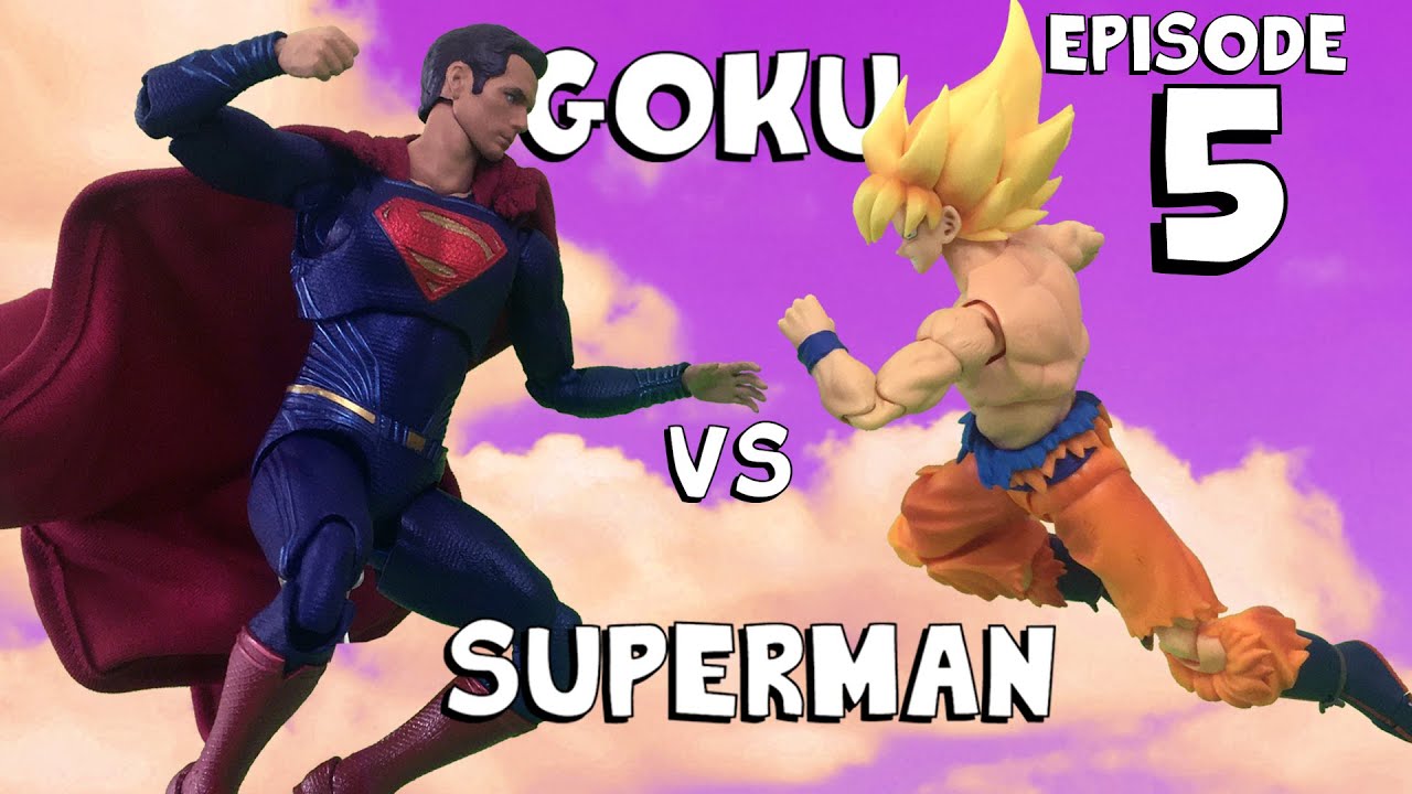 Goku vs Superman Dragon Ball ( Stop Motion ) EP 5: