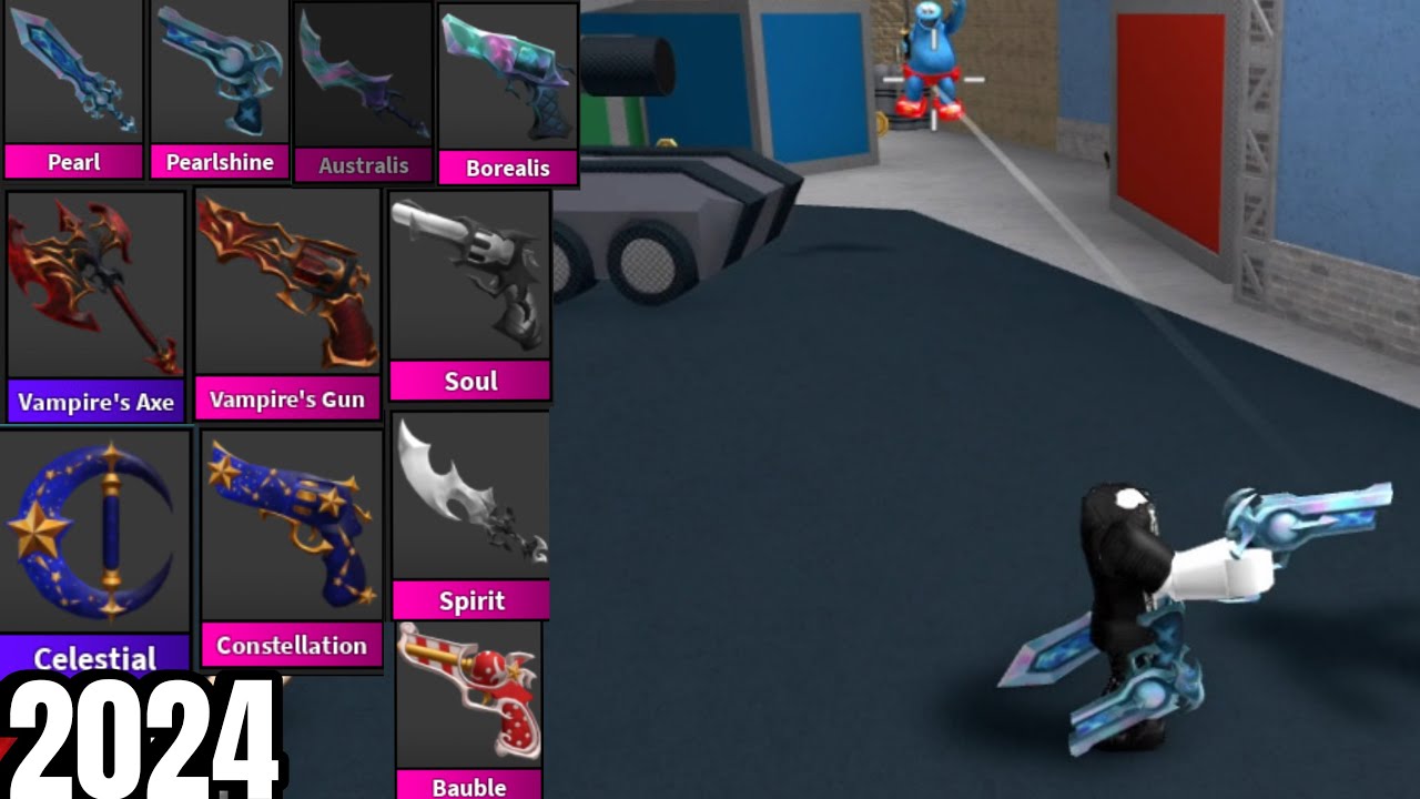 MM2 MONTAGE WITH EVERY 2024 WEAPON (Murder Mystery 2)