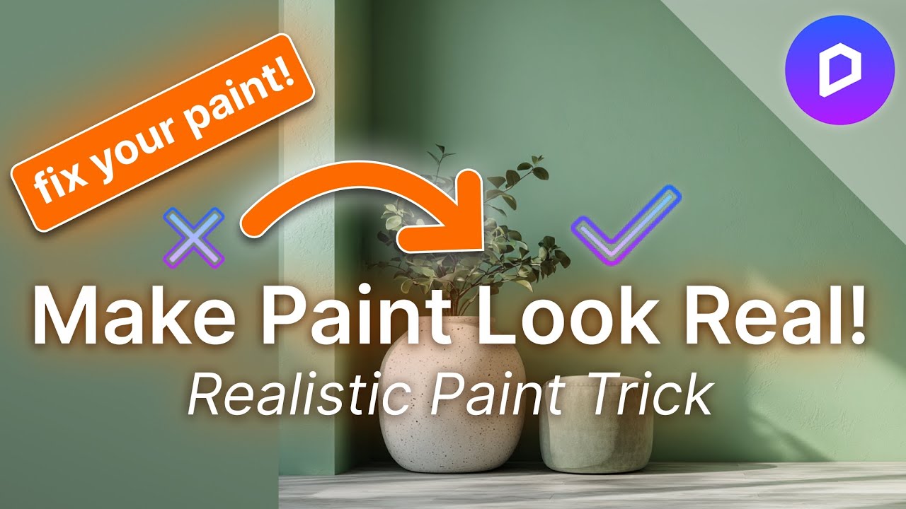 The Secret to Realistic Paint in D5 Render