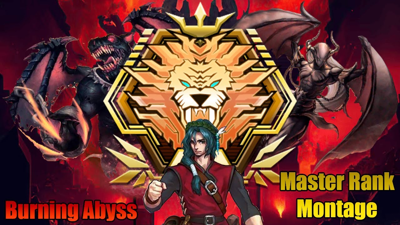 Dante finding his way to the gates of MASTER RANK! | Burning Abyss Montage - Yugioh Master Duel