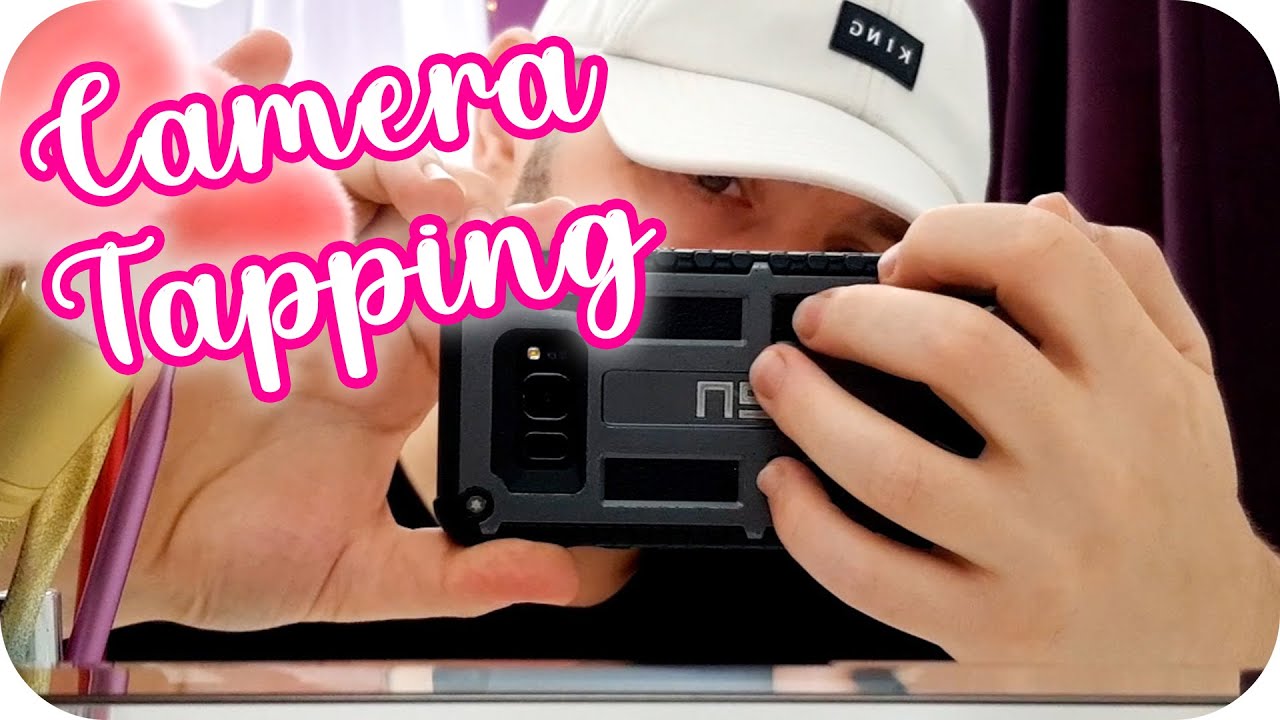 ASMR LoFi Fast Build Up Camera Tapping In The Mirror w/Scratching & New Air Tapping