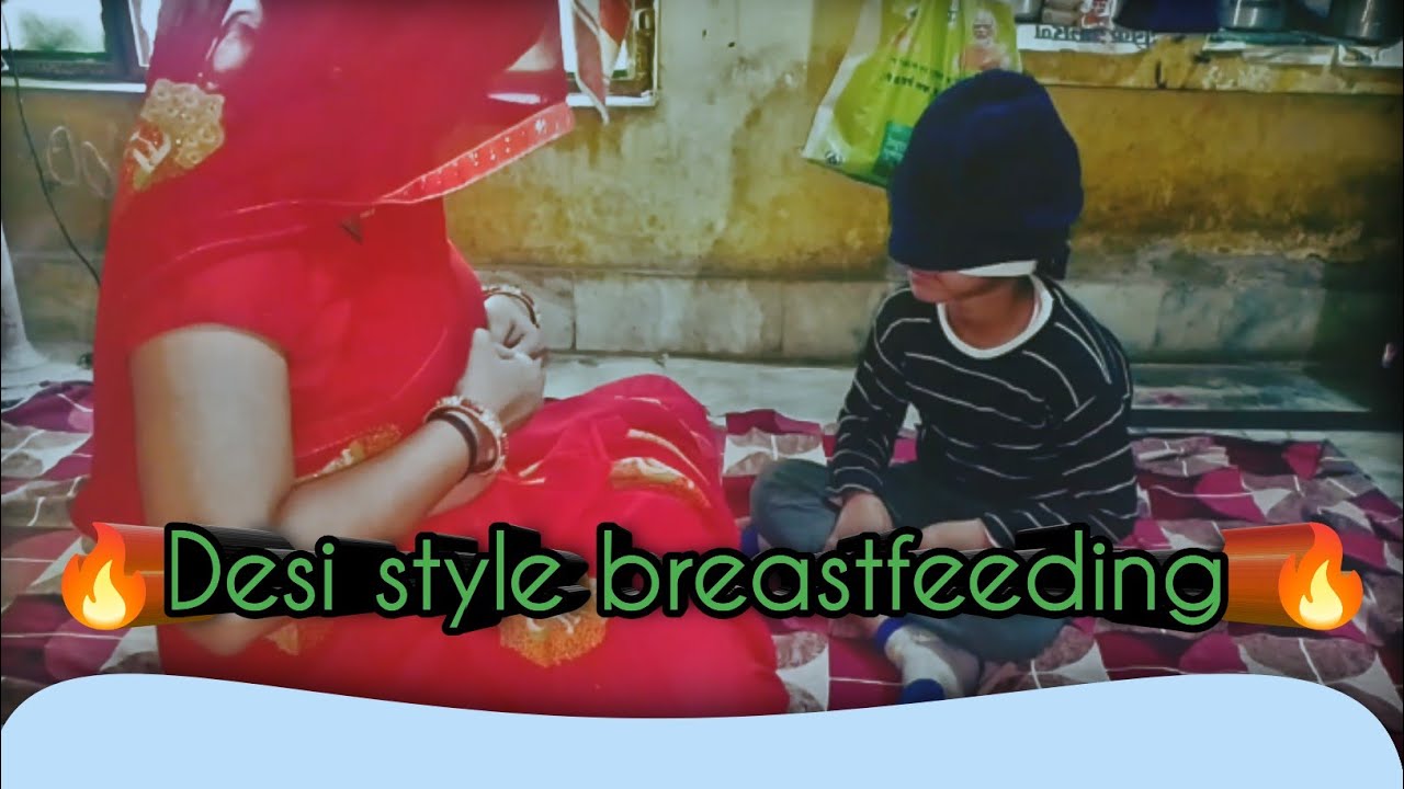 Desi style breastfeeding 😊
