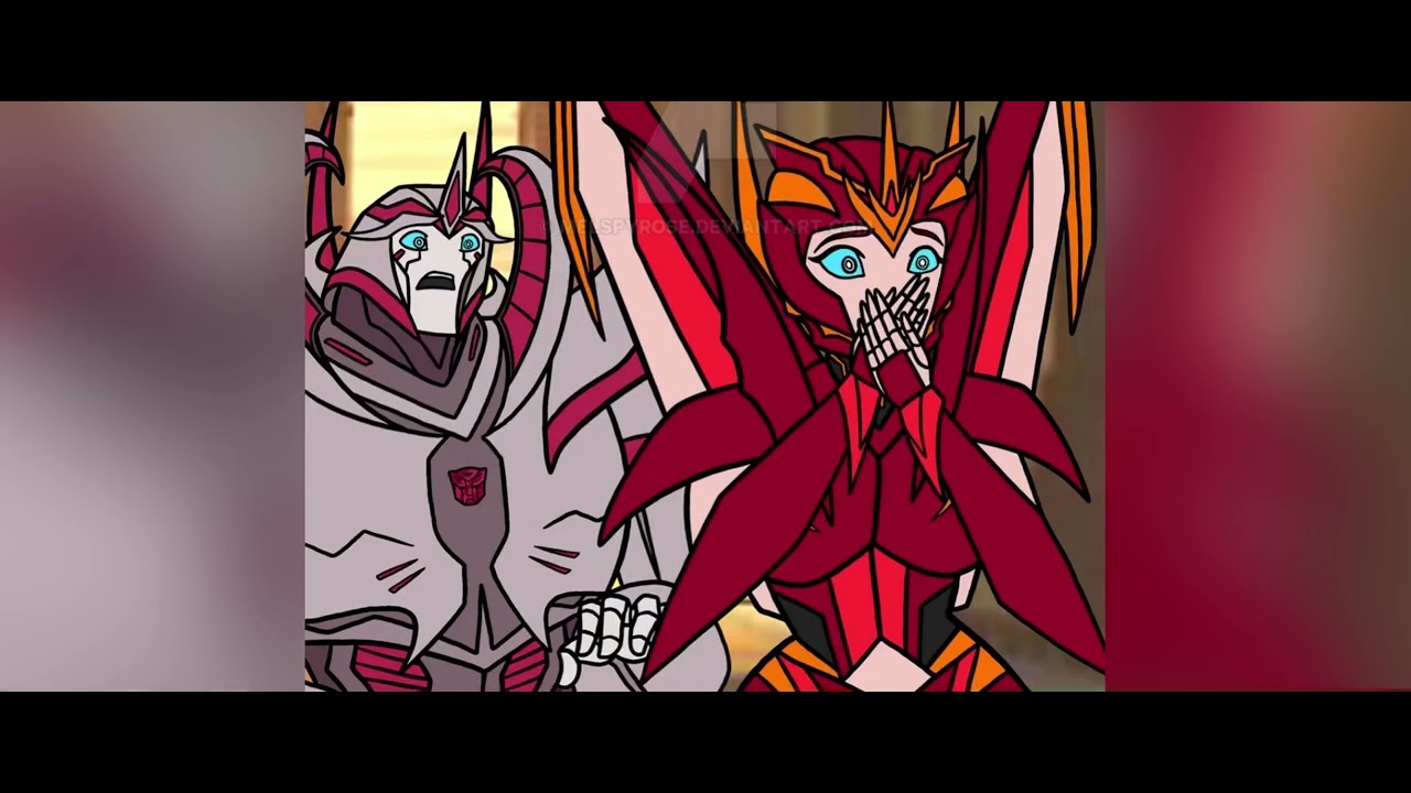 Transformers: Prime: Megatron introduces Vespera to their Family (Comic Dub)