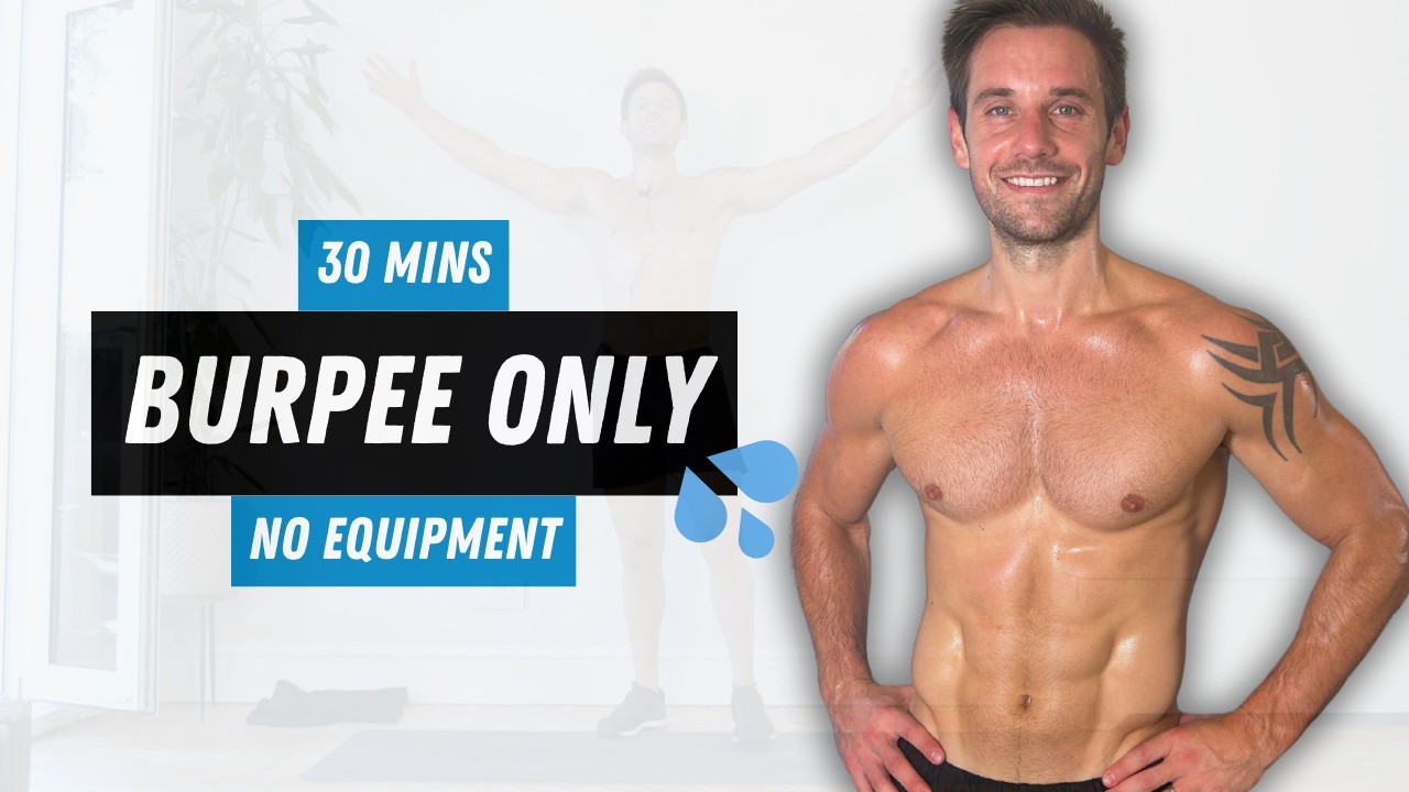 300 BURPEES IN 30 MINS | Intense Burpee Only Workout