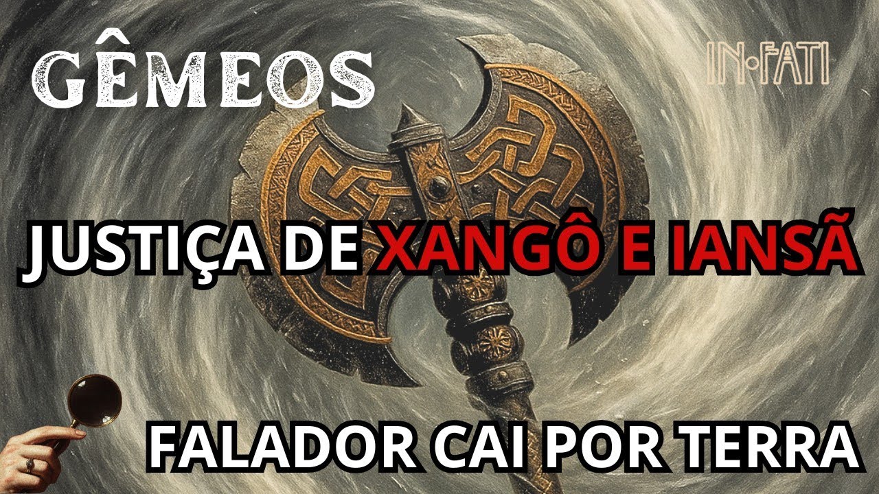 🔎 GÊMEOS | JUSTIÇA DE XANGÔ E IANSÃ! FALADOR CAI POR TERRA!