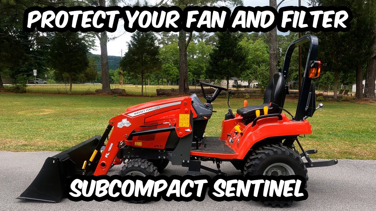 Protect Your Massey Ferguson GC 1723, 1725, 1710, 1715 Fan and Filter With This Device.