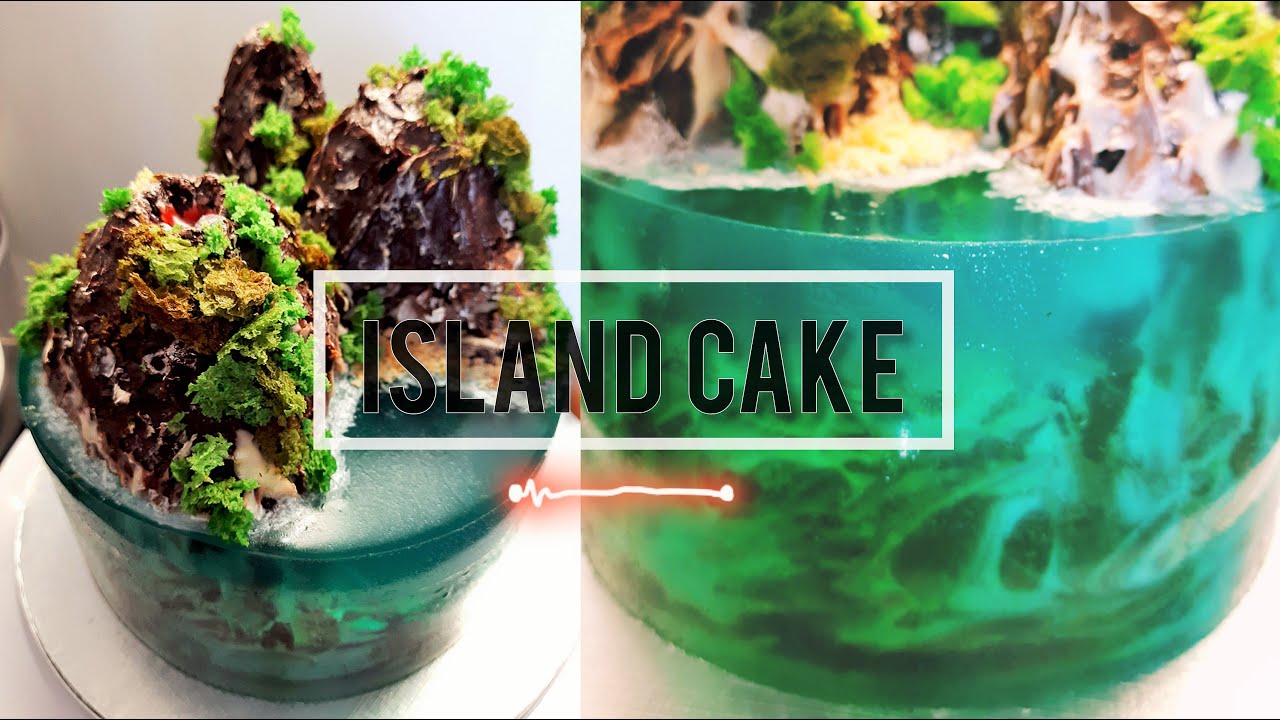 ISLAND CAKE en français 😃🌹
