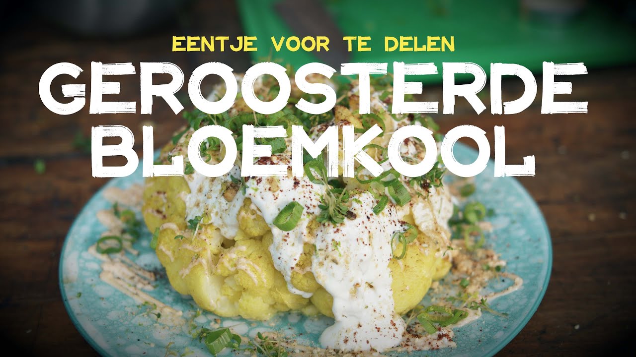 Geroosterde Bloemkool / Zalig Zeeuws BBQ