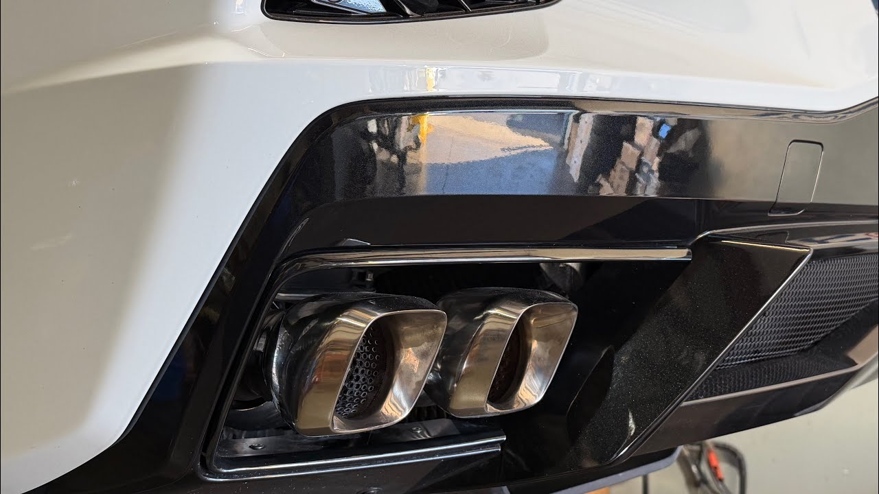  C8 Round Tips  - INSTALLED