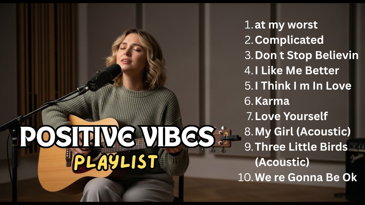 Top Acoustic Playlist 2026 Cover 💗🎶- at my worst, I Like Me Better, karma, My Girl, Complicated