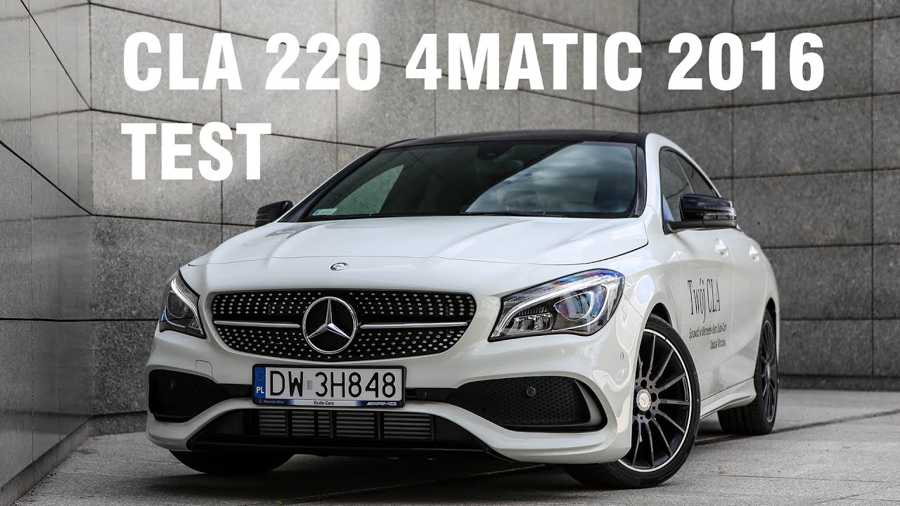 Mercedes-Benz CLA 220 4MATIC 2016 Facelift TEST PL