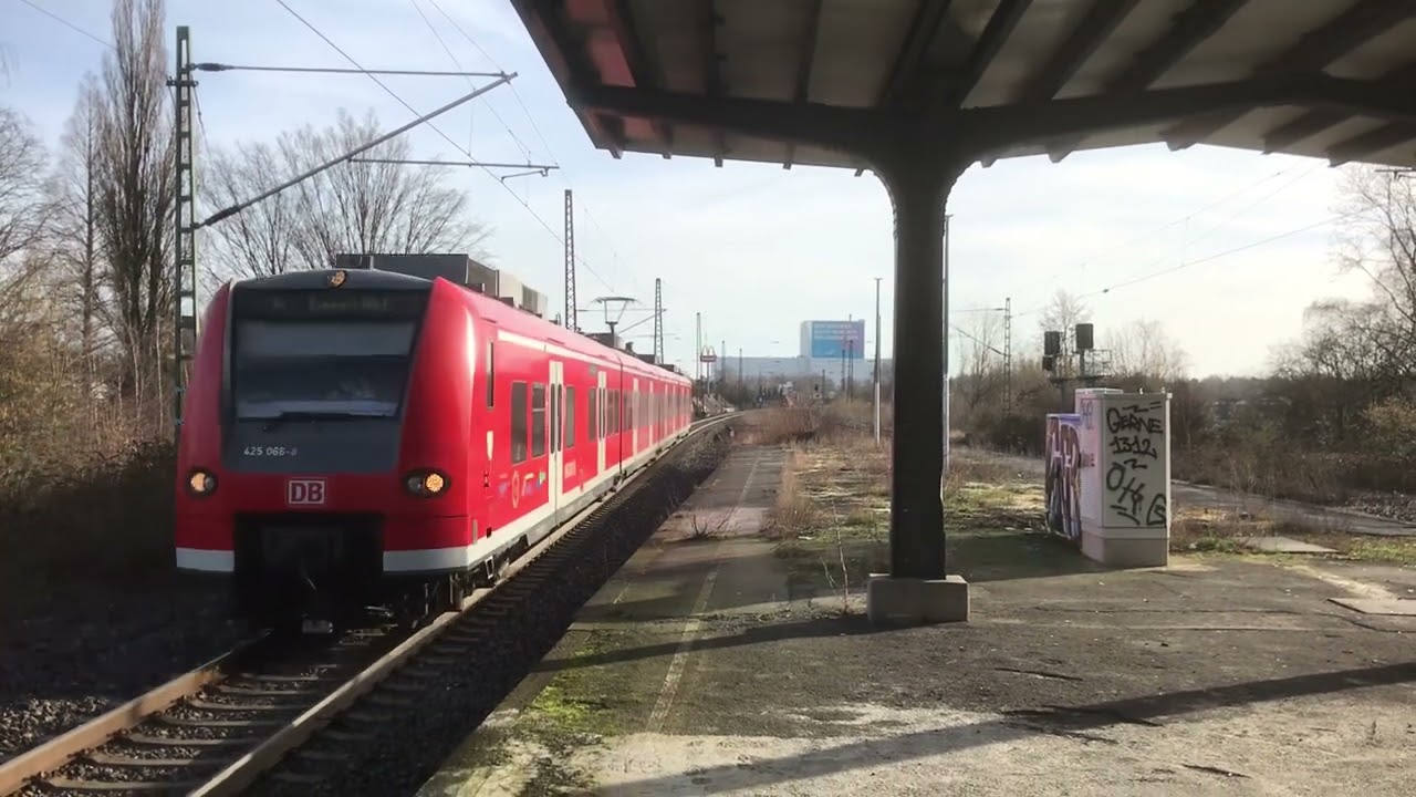 RE16 verbremst sich bei Einfahrt in Wattenscheid