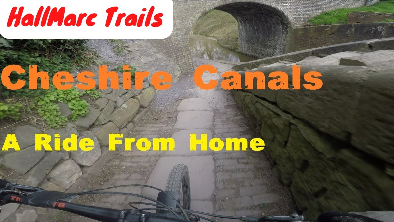Cheshire Canals - A Ride From Home, MTB, Lockdown.