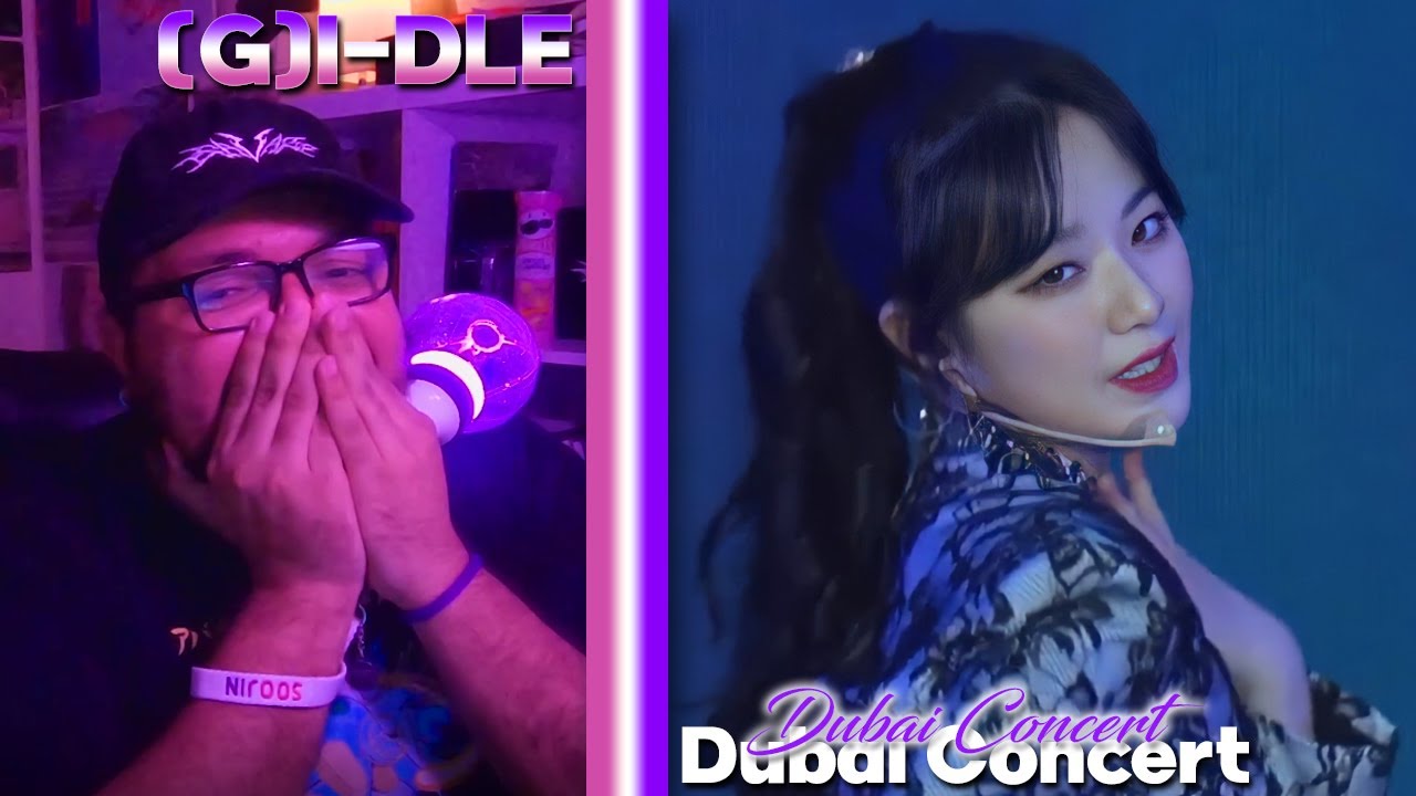 (g)i-dle put me in my feelings at the dubai concert