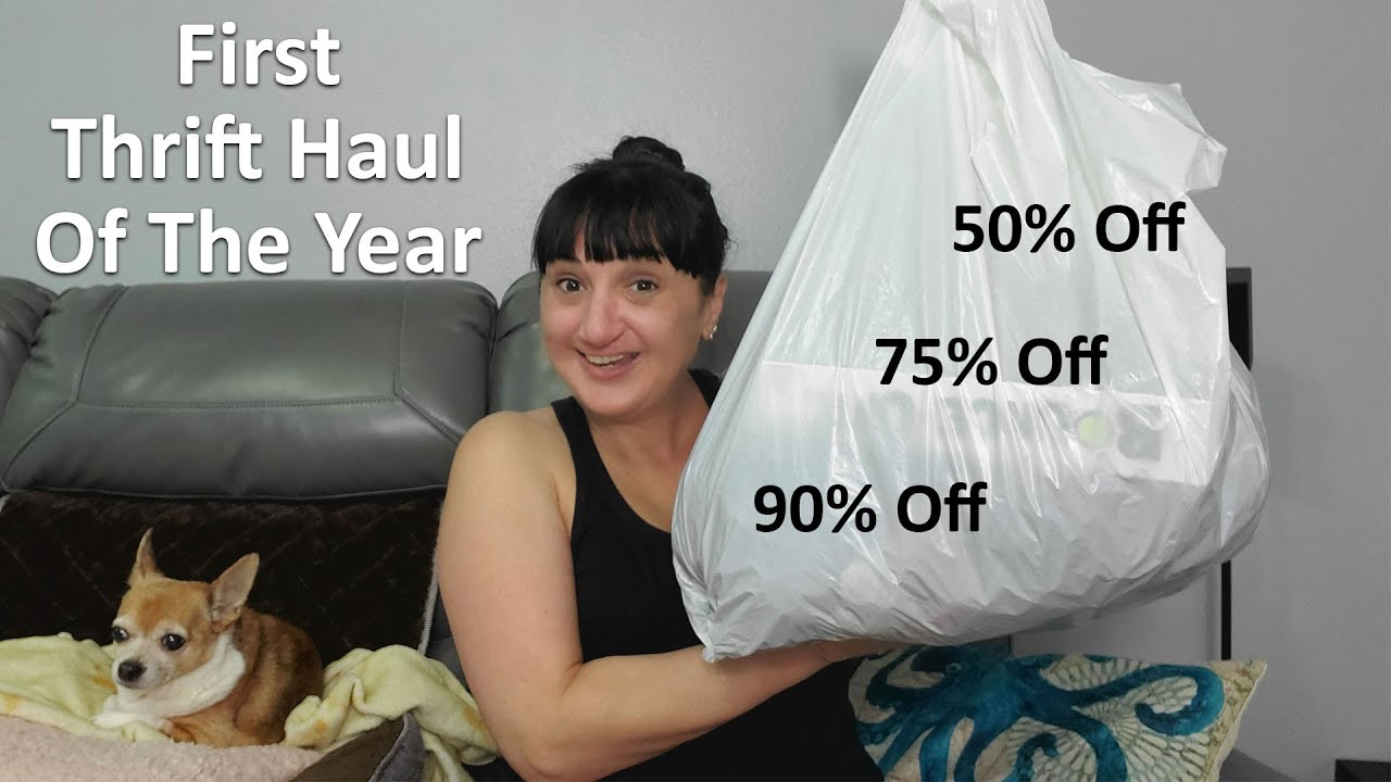 First Thrift Haul Of The Year | January 2022 | All Clearance Items