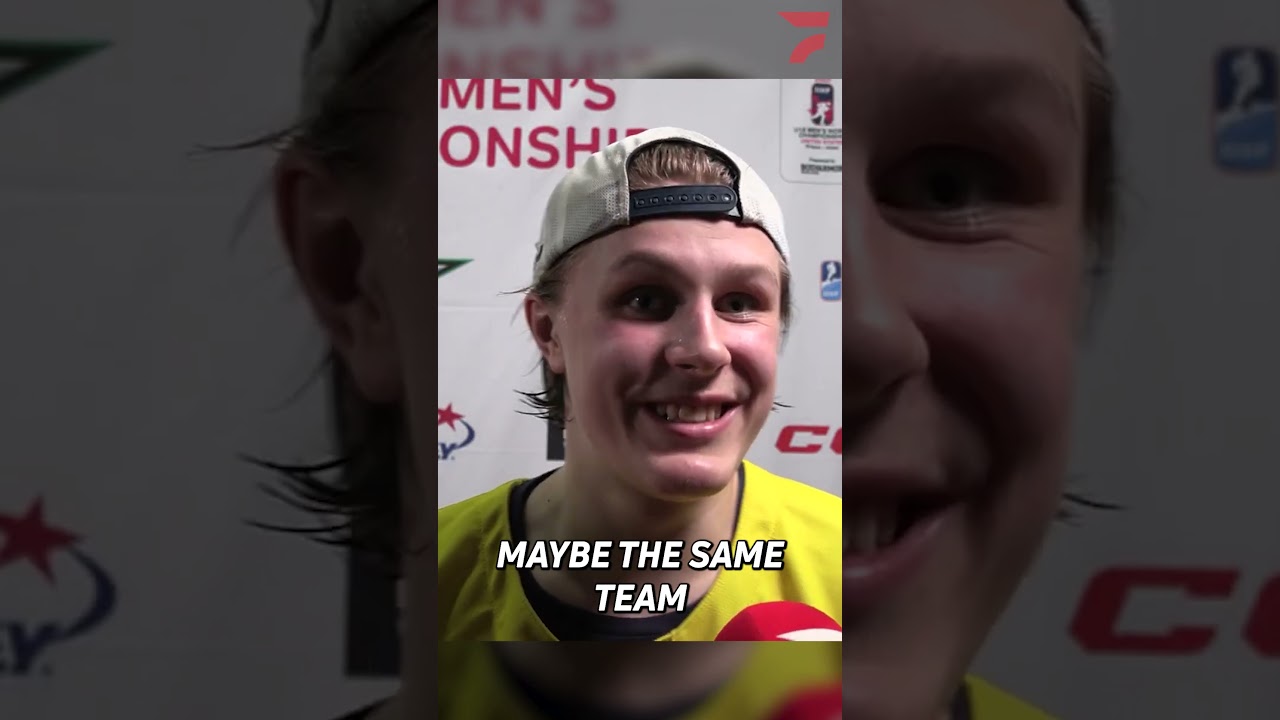 Safe to say Ivar Stenberg isn't afraid of facing Canada for gold at the #U18MensWorlds 🫢 #Shorts