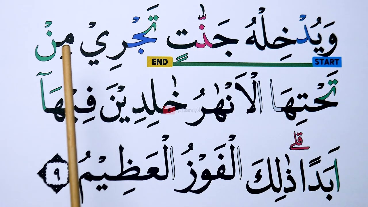 NGAJI  QURAN SURAH AT TAGABUN FULL WARNA EDISI RAMADHAN EPS 7