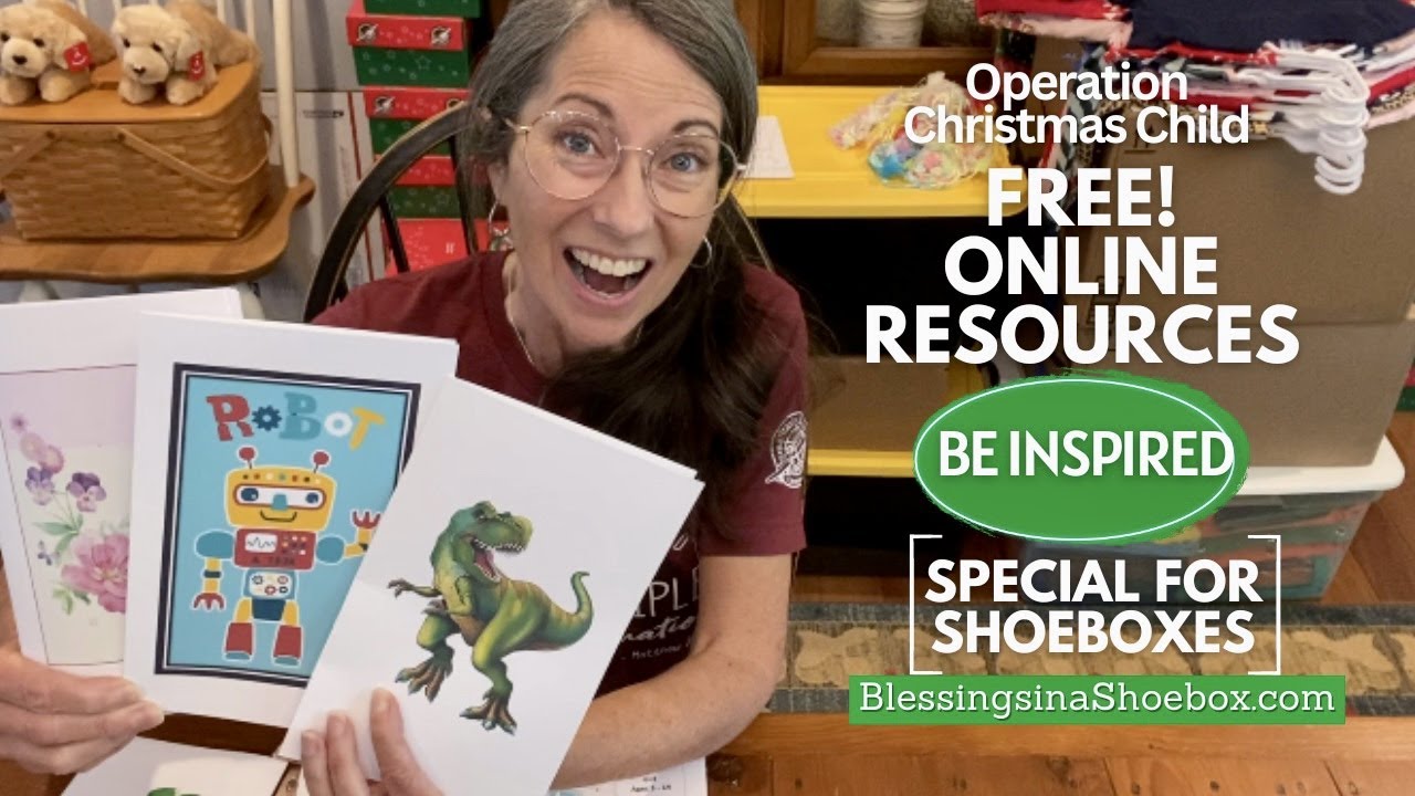 Free Resources for Shoeboxes Samaritan's Purse Operation Christmas Child @ BlessingsinaShoebox.com