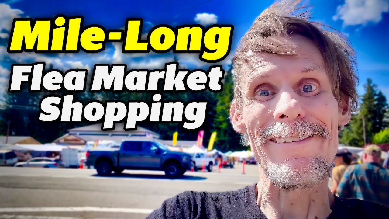 Thrifty Antique & Vintage Treasures Discovered at Giant Flea Market!